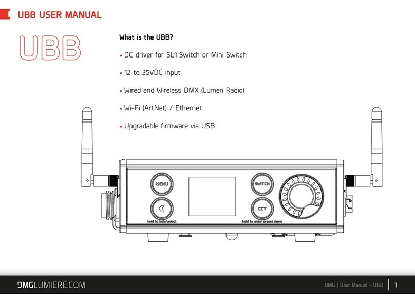 DMG LUMIERE WDMX DRIVER user manual