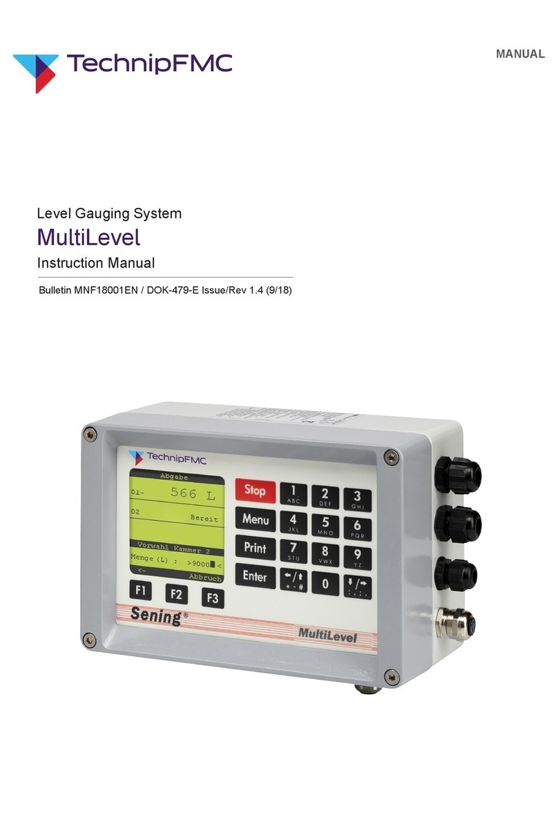 TechnipFMC Sening MultiLevel User manual