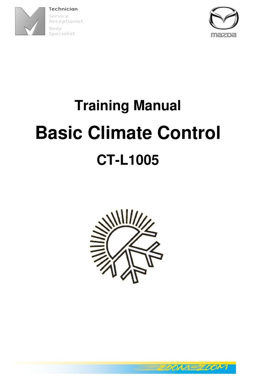 Mazda CT-L1005 Training manual Mazda CT-L1005 Training manual