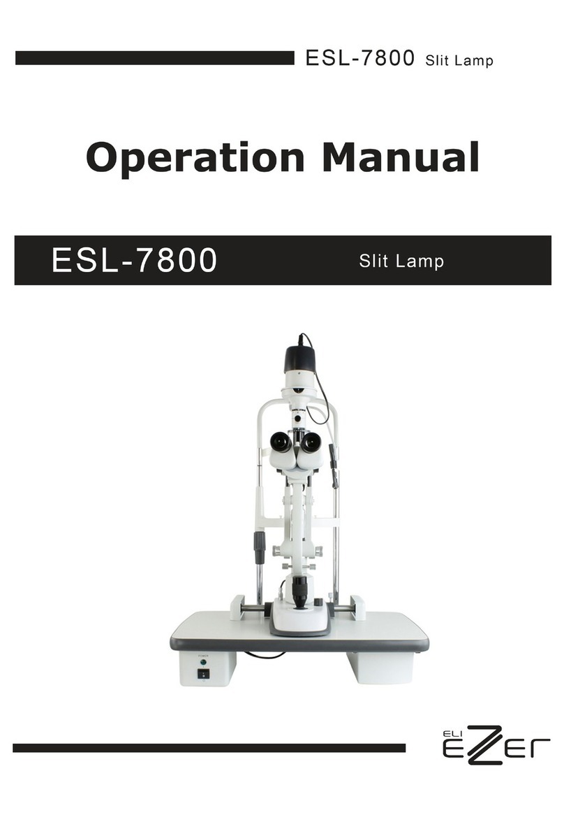 Eli Ezer ESL-7800 Operation manual