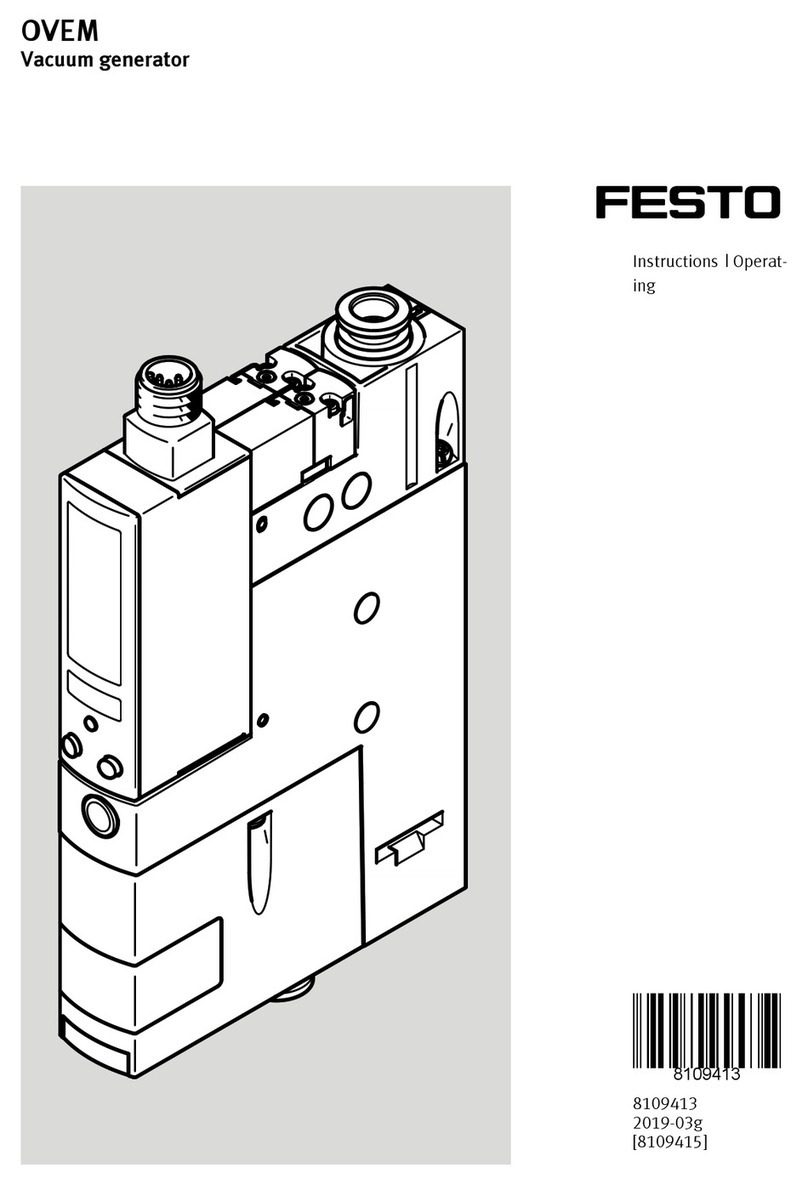 Festo OVEM Series Instructions & Operating