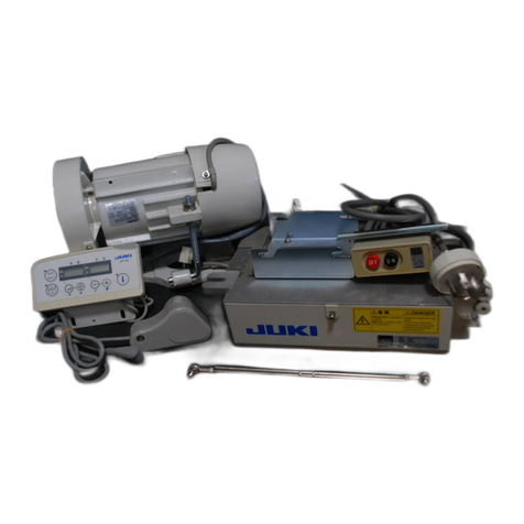 JUKI SC-922 Supplementary instructions manual