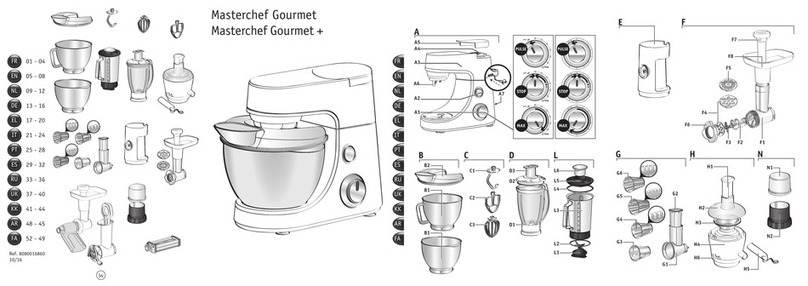 TEFAL Masterchef Gourmet + manual TEFAL Masterchef Gourmet + manual