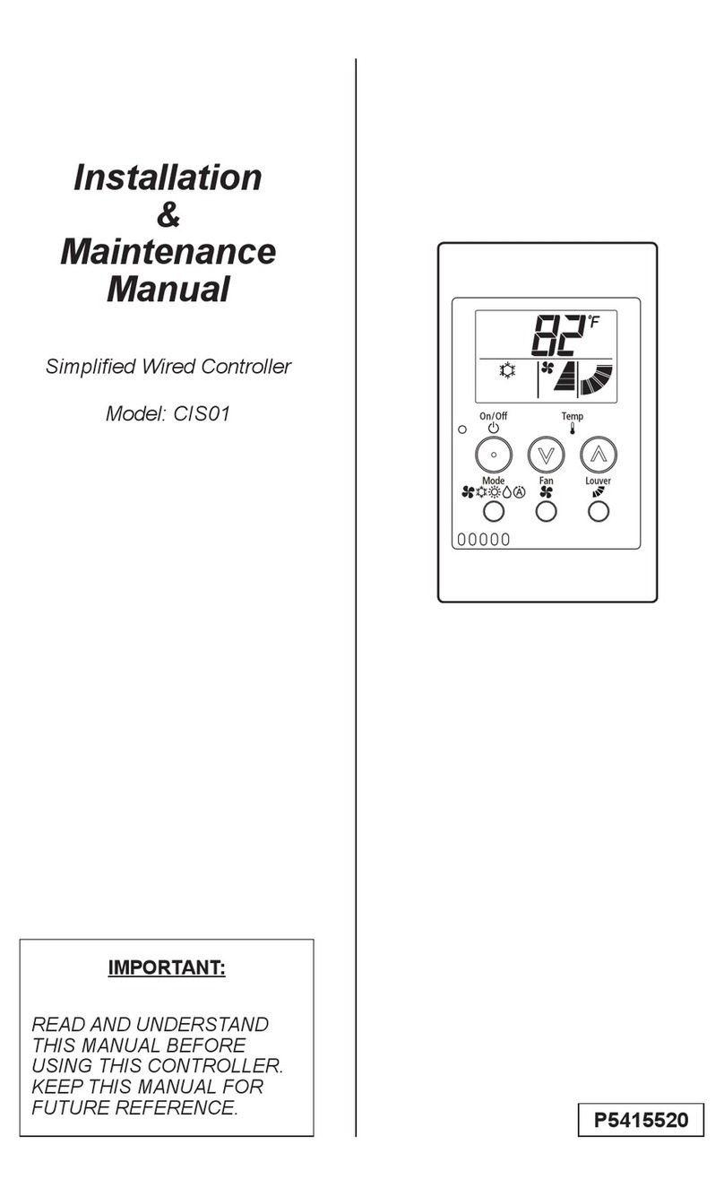 Johnson Controls CIS01 Instruction Manual Johnson Controls CIS01 Instruction Manual