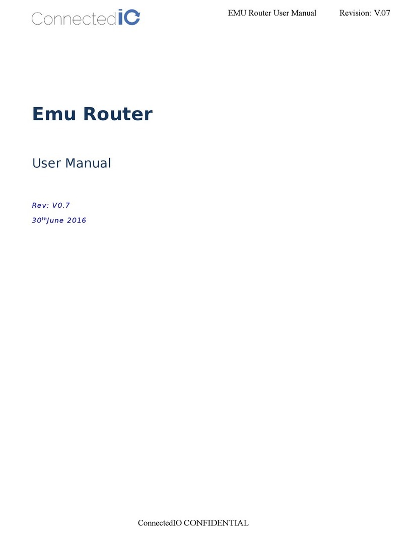 Connected IO ER1000-VZ User manual