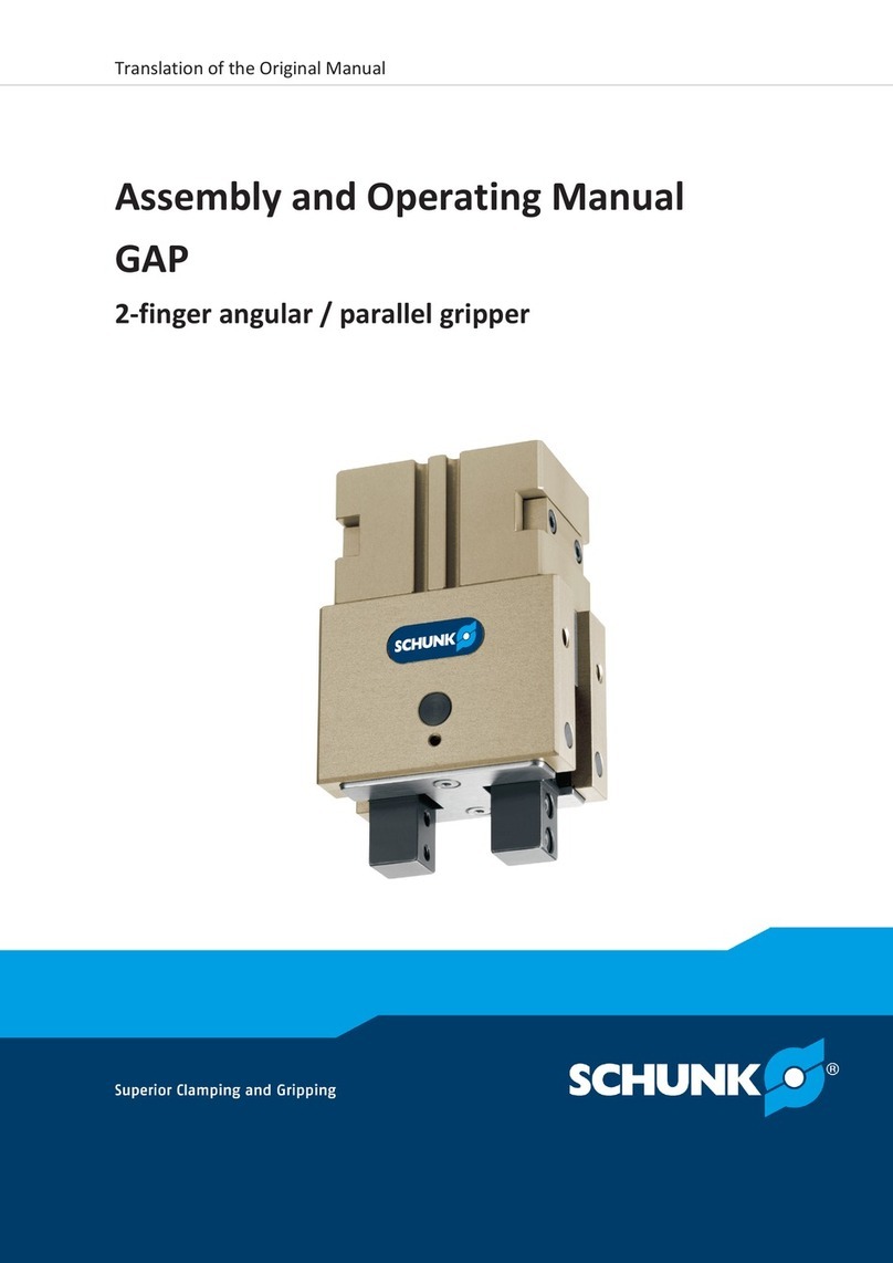 SCHUNK GAP Series User instructions SCHUNK GAP Series User instructions