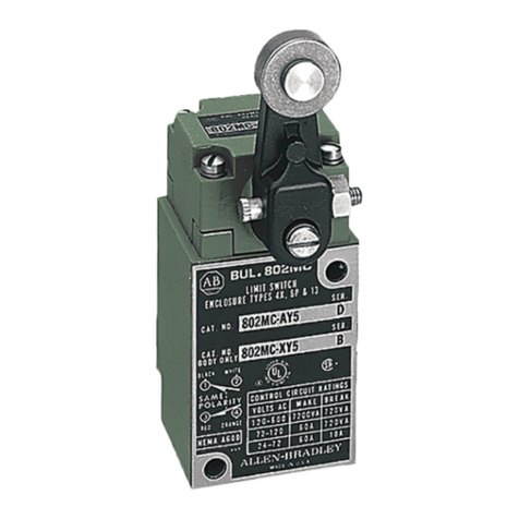 Rockwell Automation Allen-Bradley Bulletin 802MC Series User manual Rockwell Automation Allen-Bradley Bulletin 802MC Series User manual