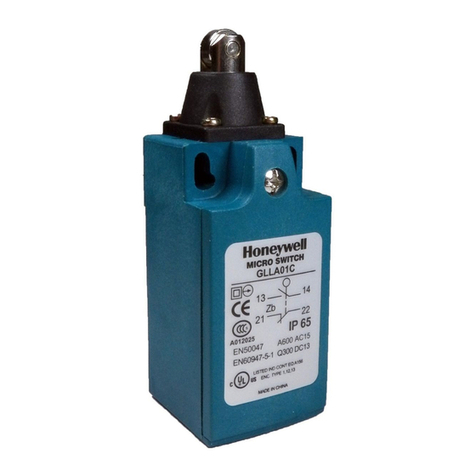 Honeywell MICRO SWITCH GLL Series User manual