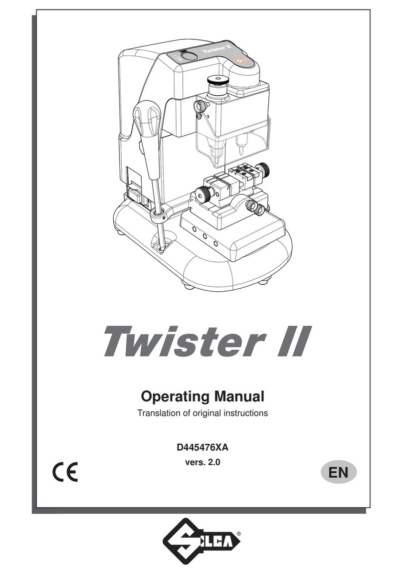 Silca Twister 2 User manual
