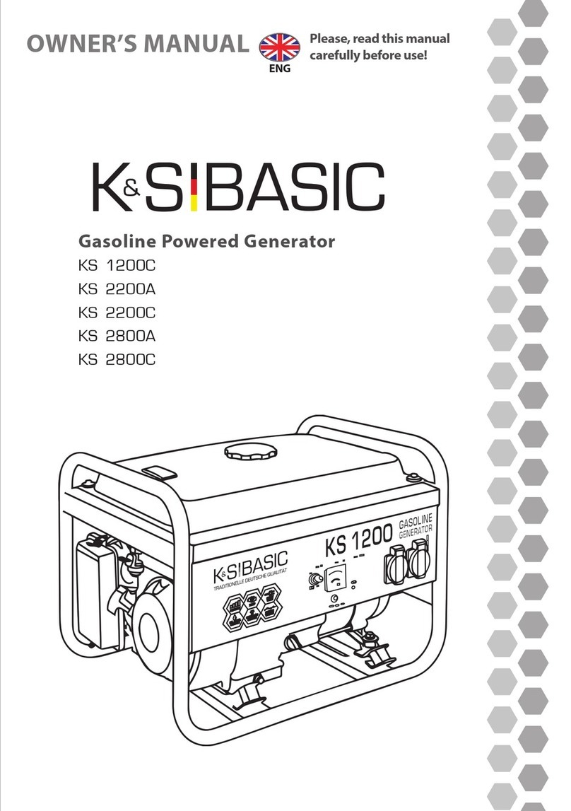 K&S BASIC KS 2200A User manual