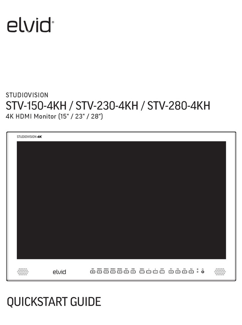 Elvid Studiovision STV-150-4KH User manual