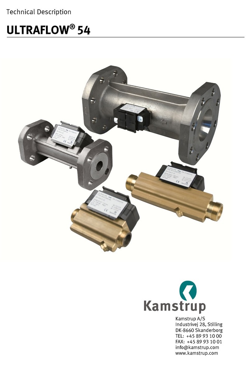 Kamstrup ULTRAFLOW 54 Technical description