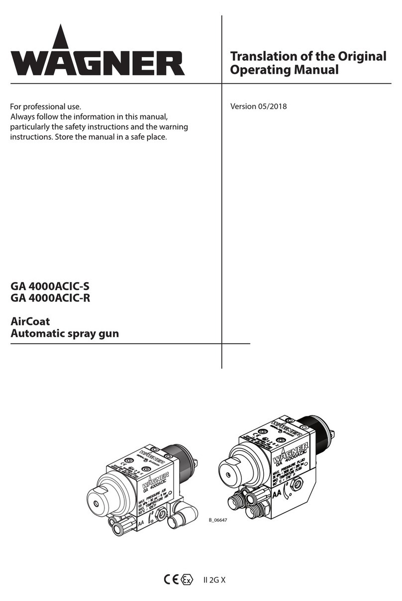 WAGNER GA 4000ACIC-S Operational manual