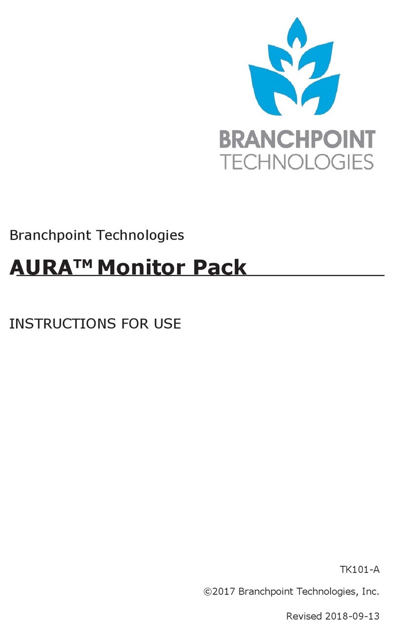Branchpoint Technologies AURA TK101-A Instructions for use
