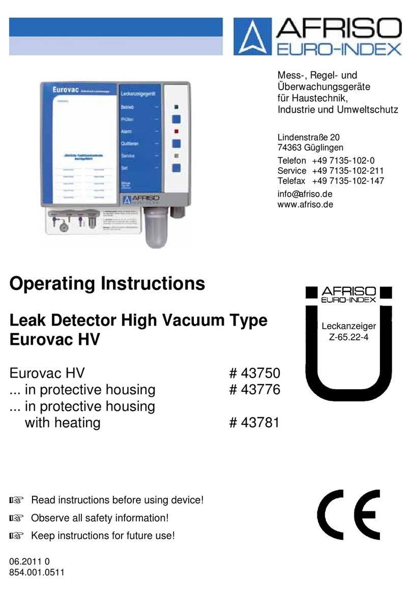 AFRISO Eurovac HV User manual