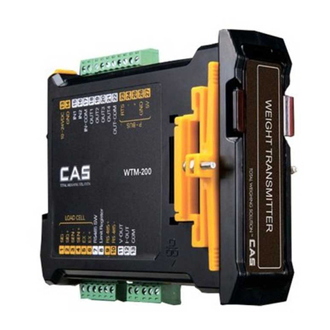 CAS WTM Series User manual