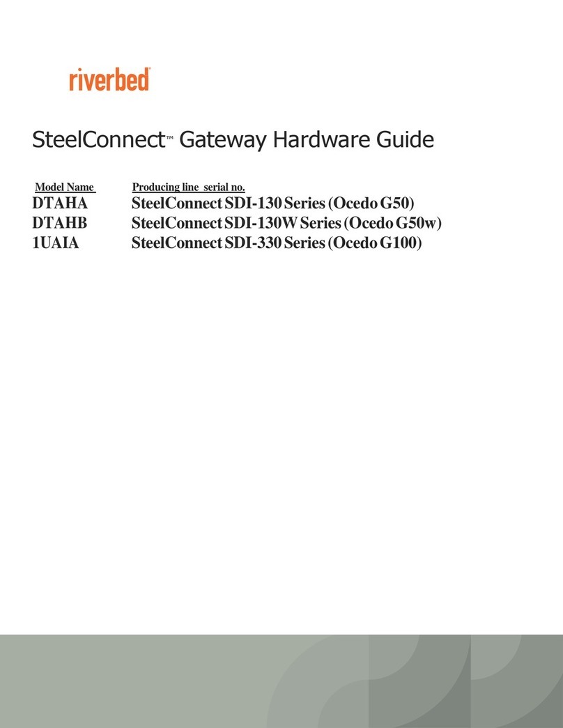 Riverbed SteelConnect SDI-130 Hardware guide