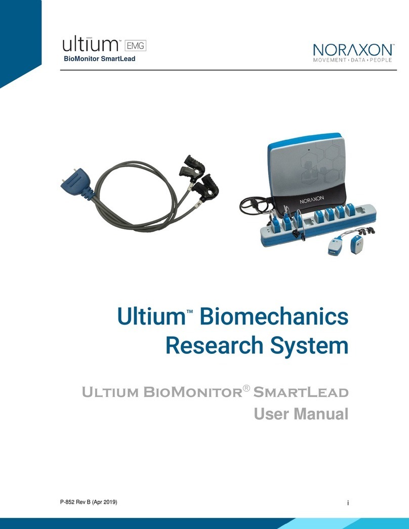Noraxon Ultium EMG BioMonitor SmartLead User manual