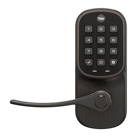 Yale Assure Lever YRL236 Technical specifications