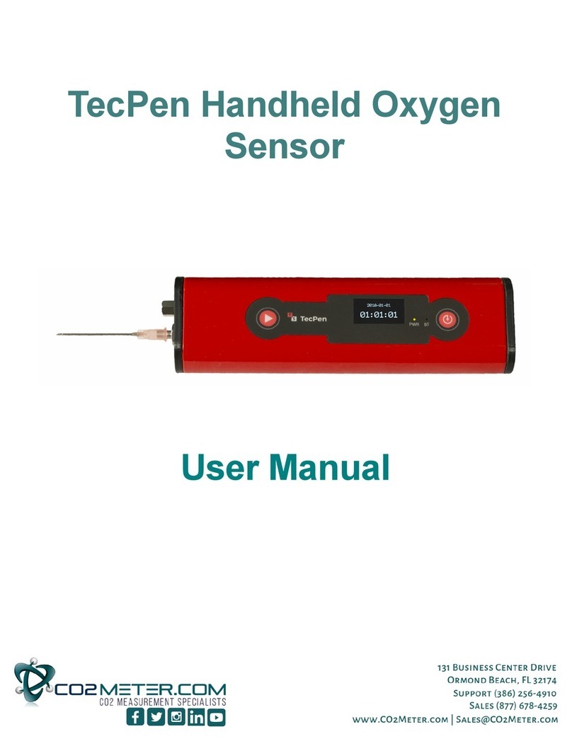Co2meter TecPen User manual