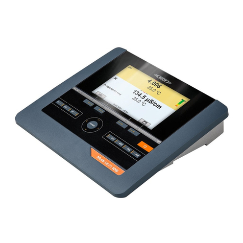 Xylem wtw inoLab Multi 9620 IDS User manual Xylem wtw inoLab Multi 9620 IDS User manual