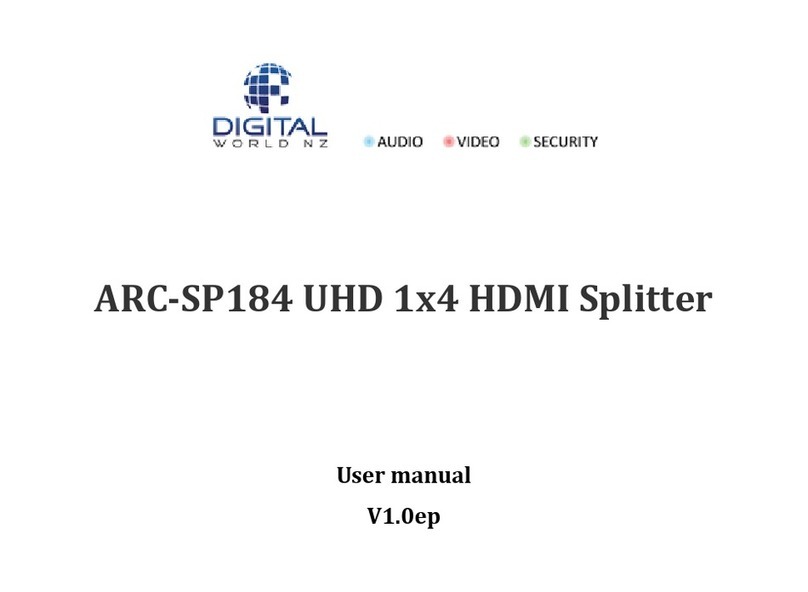digital world ARC-SP184 user manual