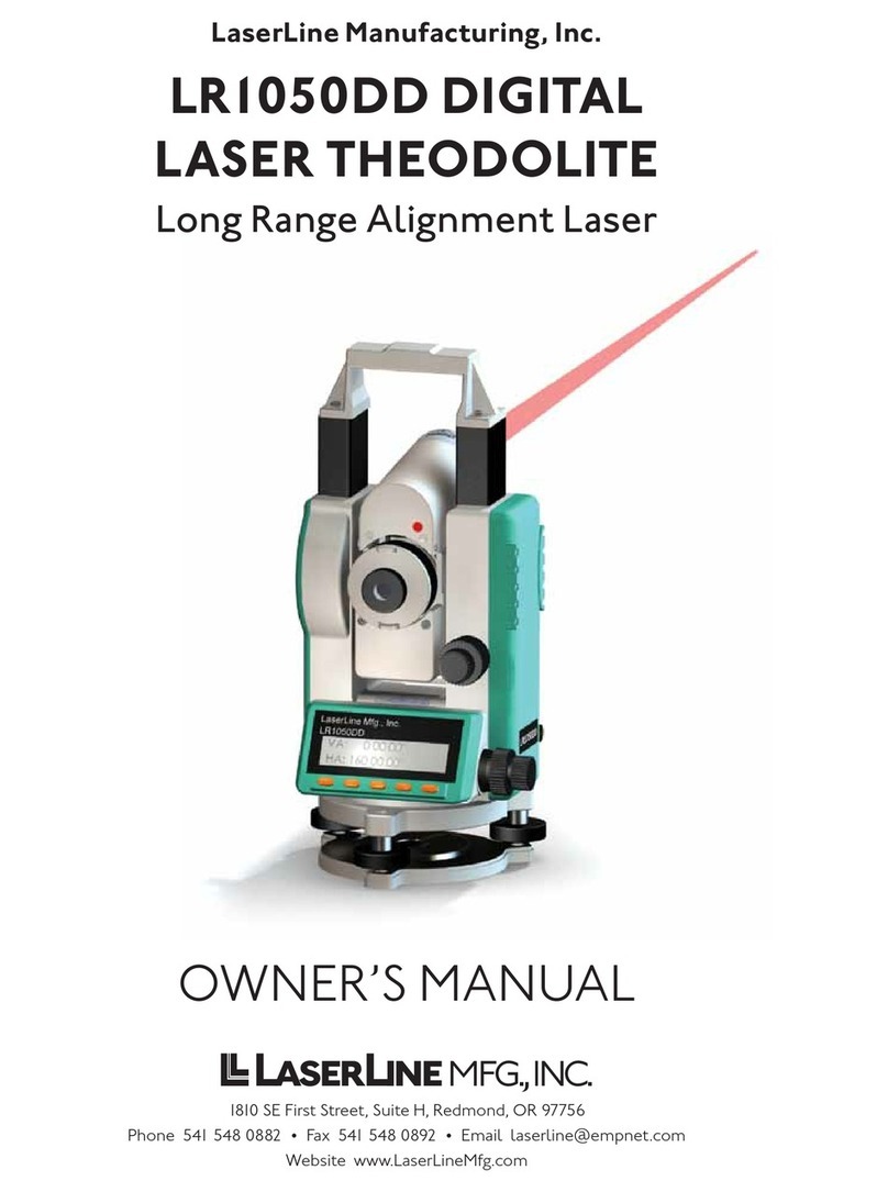 LaserLine LR1050DD owner's manual