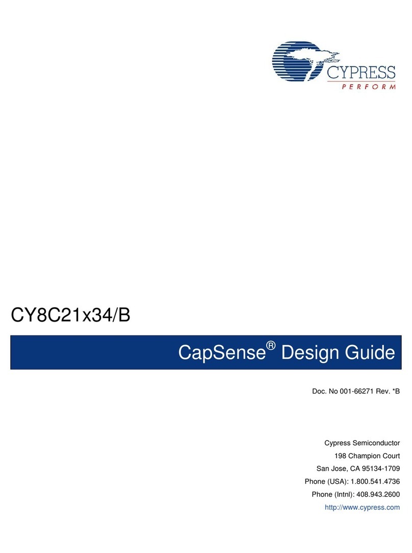 Cypress CapSense CY8C21x34/B Guide
