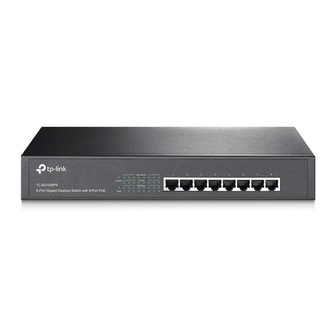 TP-Link TL-SG1008PE User manual
