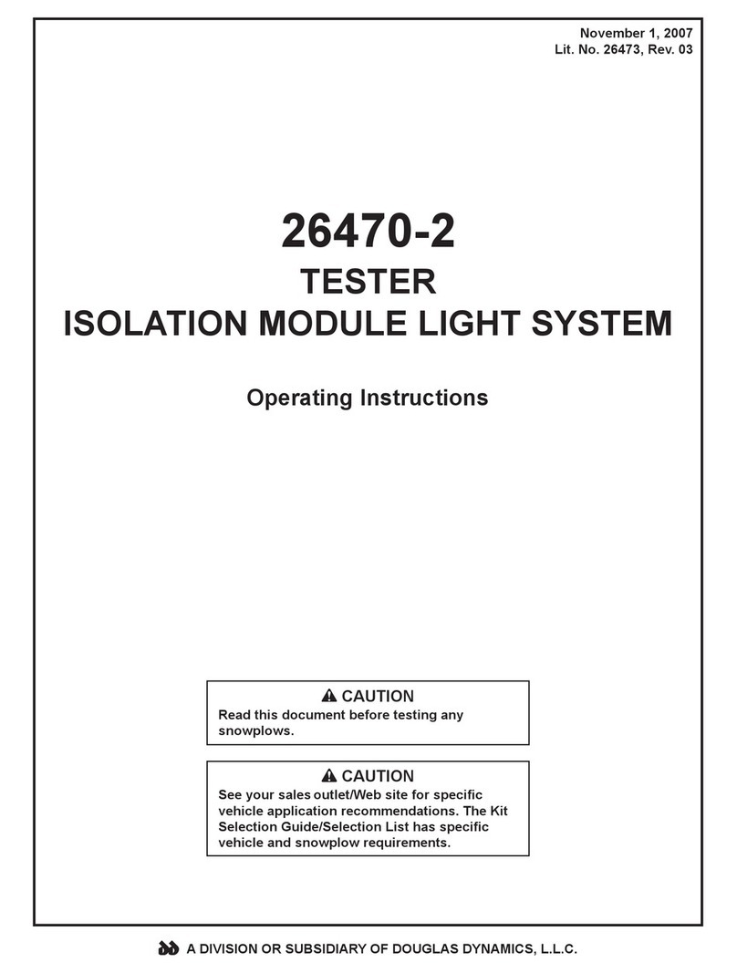 Douglas Dynamics Western 26470-2 operating instructions