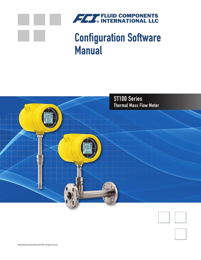 FCI ST100 series Configuration software manual