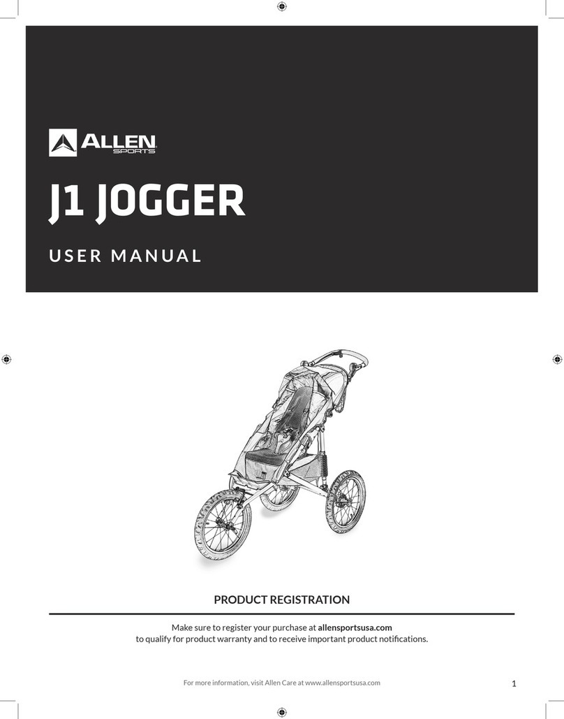 Allen Sports J1 user manual