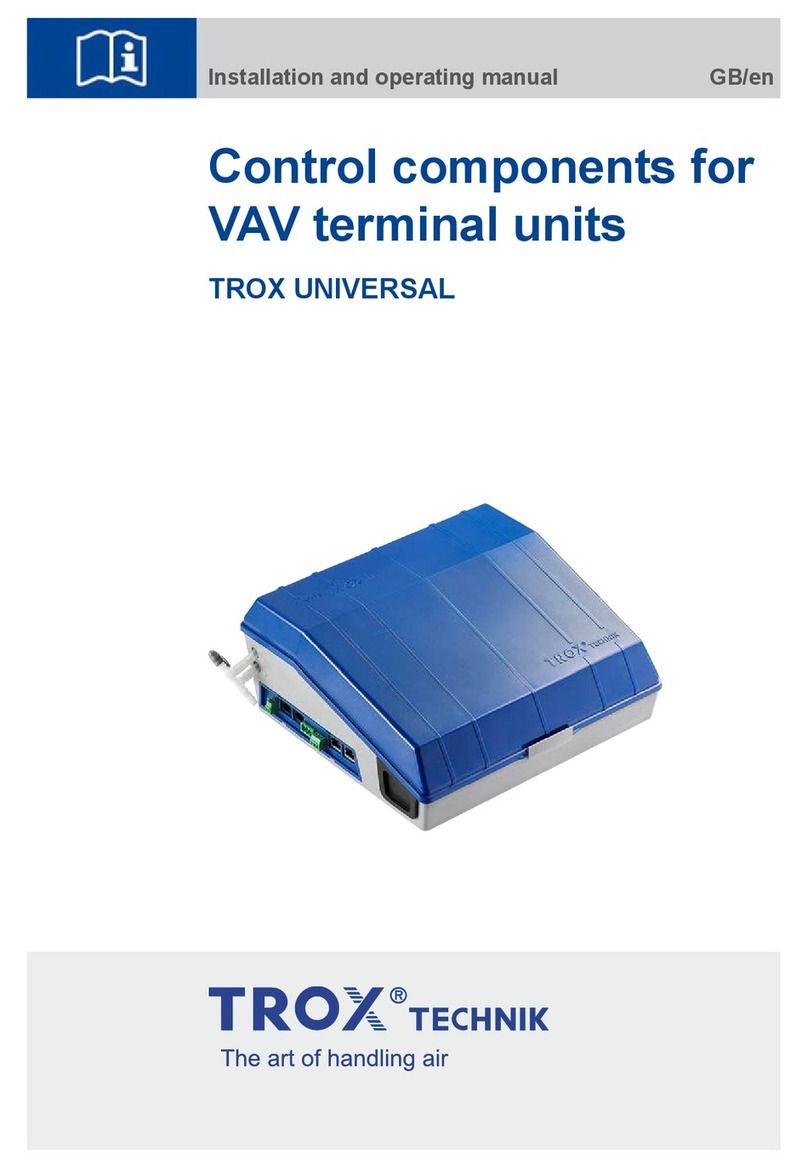 Trox Technik TROX UNIVERSAL User manual