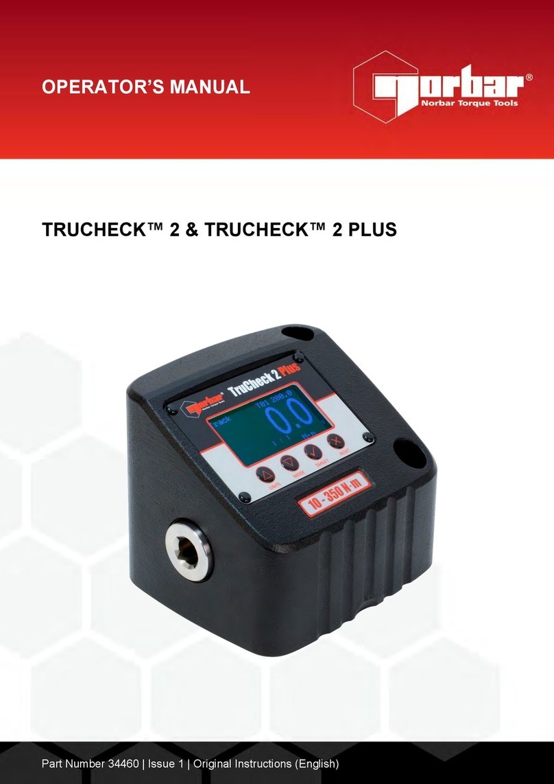 norbar TRUCHECK 2 Operator's manual