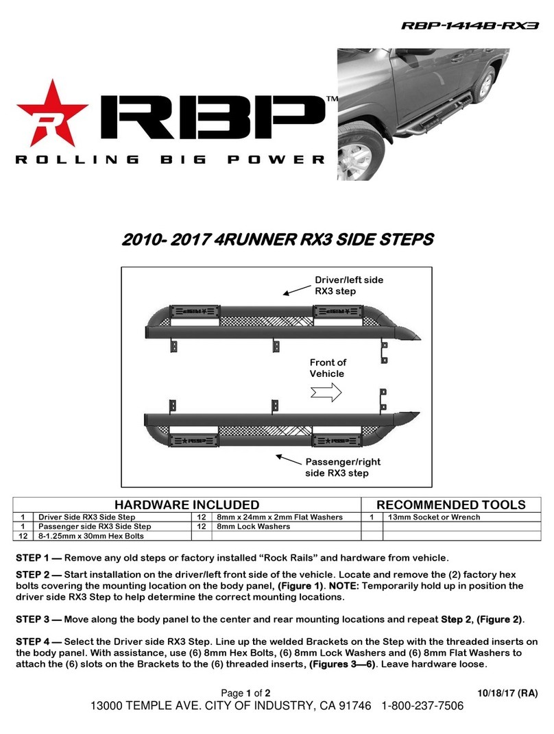 RBP RBP-1414B-RX3 User manual