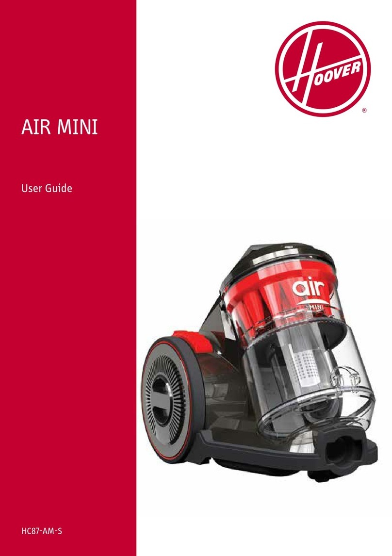 Hoover AIR MINI HC87-AM-S User manual
