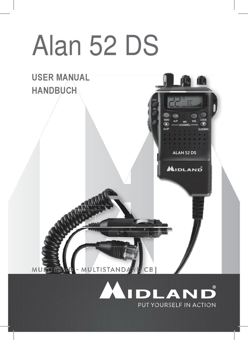 Midland Alan 52 DS user manual