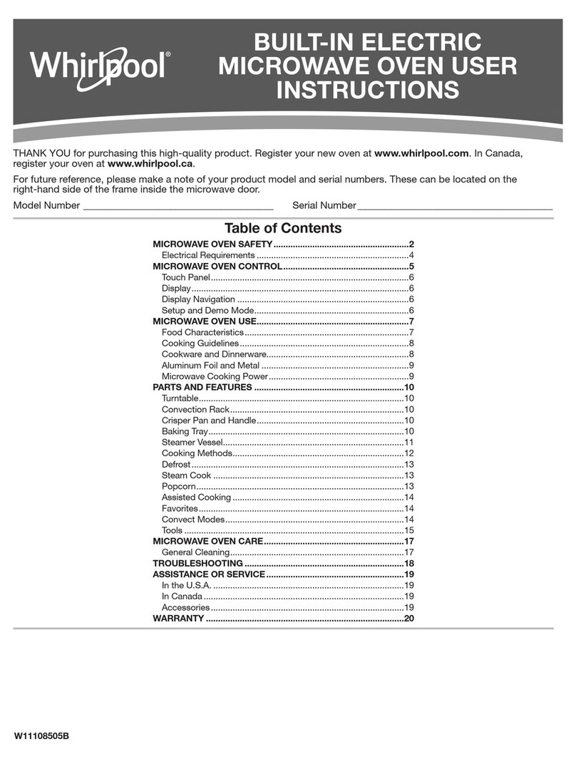 Whirlpool W11108505B User instructions