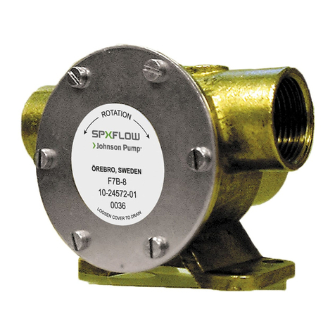 SPX FLOW Johnson Pump F35B-8 Series instruction manual SPX FLOW Johnson Pump F35B-8 Series instruction manual