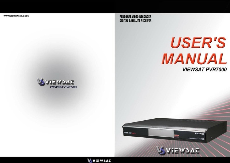 ViewSat PVR7000 user manual