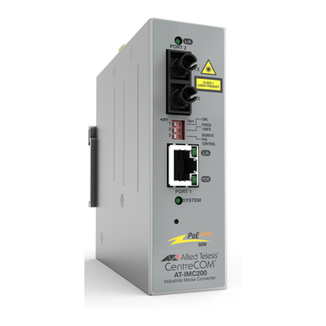 Allied Telesis IMC2000 Series User manual