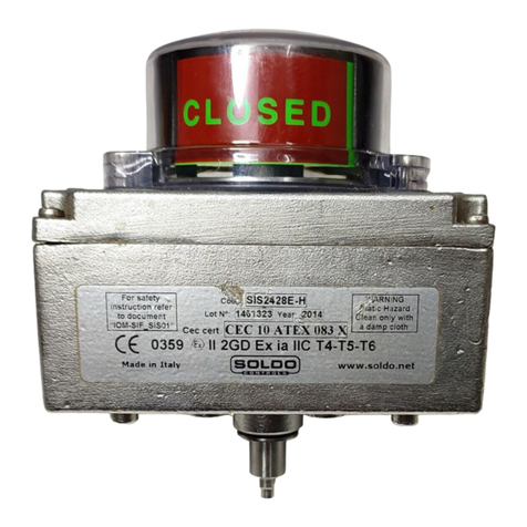 Soldo Controls SIS Series manual