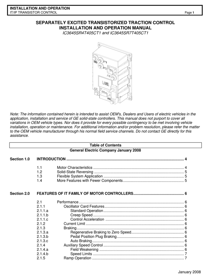 GE IC3645SR4T405CT1 User manual