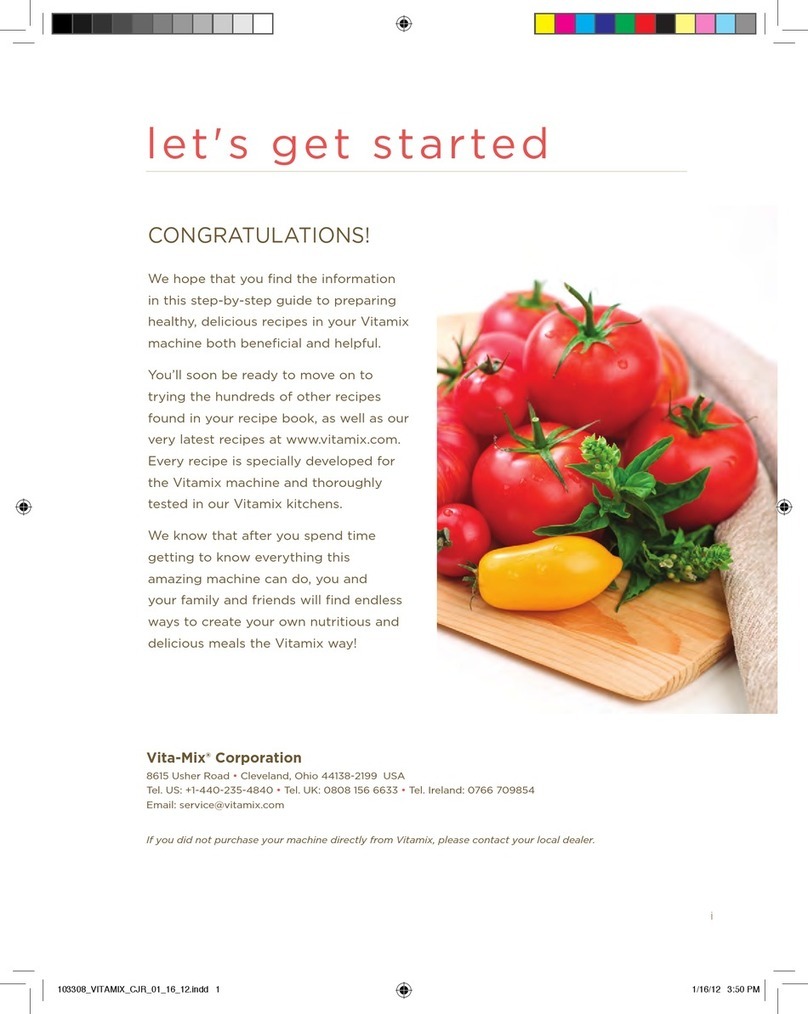 Vitamix ASPIRE instruction manual
