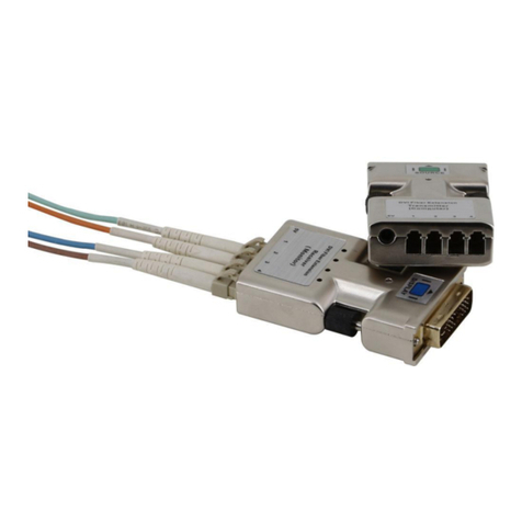 opticis FIBER-DVI-110TR User manual