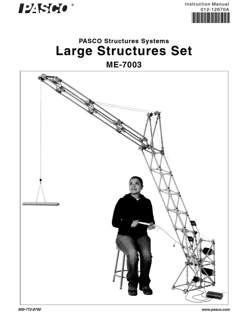 PASCO ME-7003 instruction manual