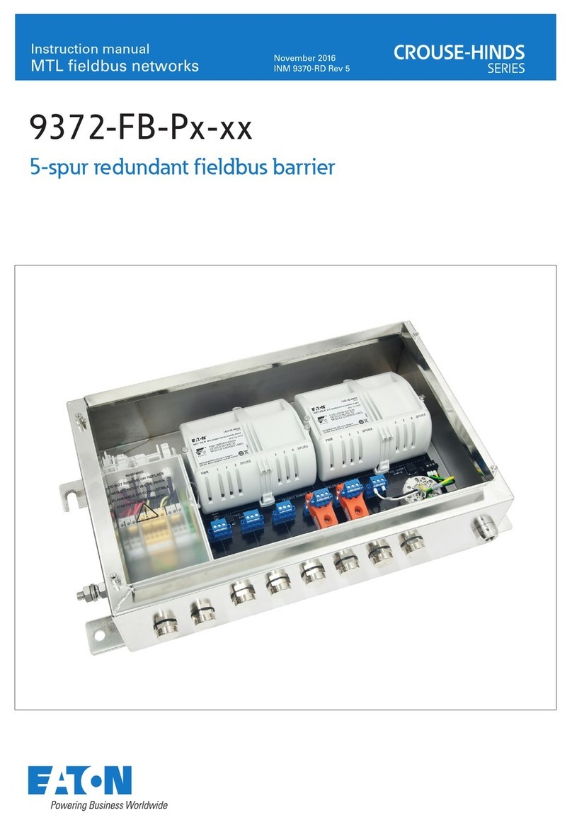 Eaton 9372-FB-P Series User manual Eaton 9372-FB-P Series User manual