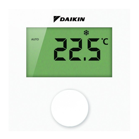 Daikin EKWCTRDI1V3 User reference guide Daikin EKWCTRDI1V3 User reference guide
