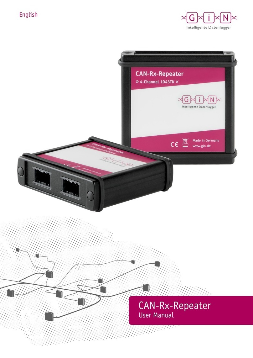 Gin CAN-Rx-Repeater user manual