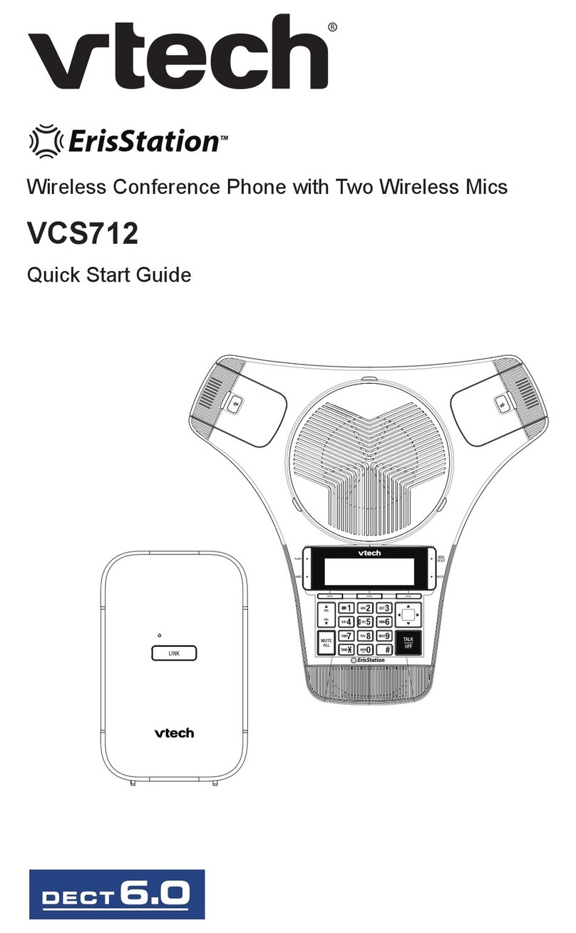 V-tech ErisStation VCS712 User manual